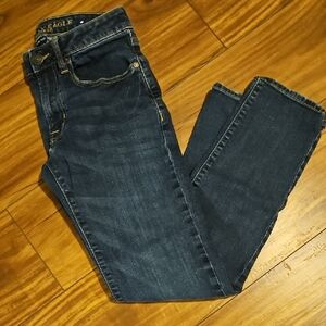 American Eagle Dark Blue Extreme Flex Jeans